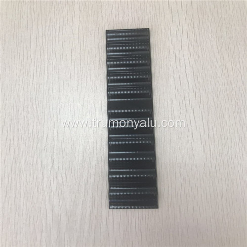 Black serpentine tube for cylindrical battery cells